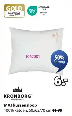 Jysk MAJ Kussensloop aanbieding
