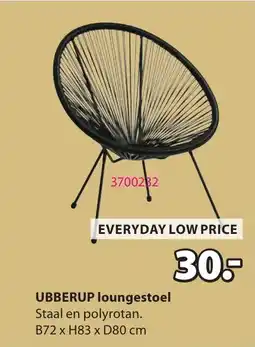 Jysk Ubberup Loungestoel aanbieding