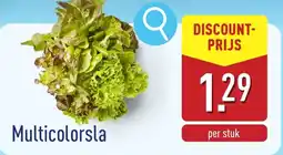 ALDI Multicolorsla aanbieding