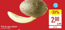 ALDI Piel de sapo-meloen aanbieding