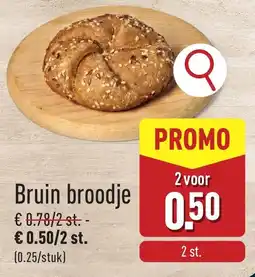 ALDI Bruin broodje aanbieding