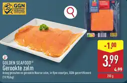 ALDI Golden seafood gerookte zalm aanbieding