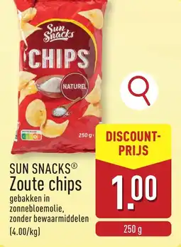 ALDI Sun Snacks Zoute chips aanbieding