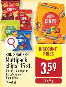 ALDI Sun Snacks Multipack chips aanbieding