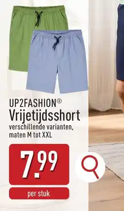 ALDI Up2fashion vrijetijdsshort aanbieding