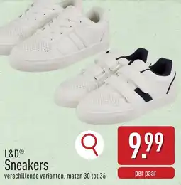 ALDI L&D Sneakers aanbieding