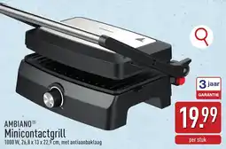 ALDI Ambiano minicontactgrill aanbieding