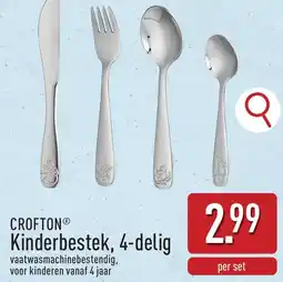 ALDI Crofton Kinderbestek, 4-delig aanbieding