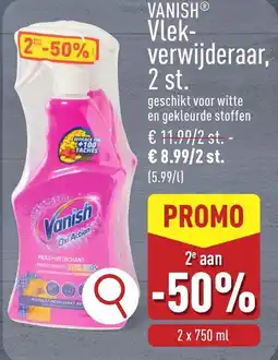 ALDI Vanish vlekverwijderaar aanbieding