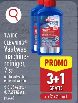 ALDI Twido cleaning vaatwas machinereiniger aanbieding