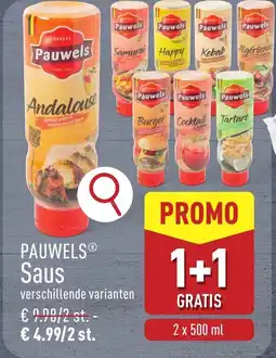 ALDI Pauwels saus aanbieding