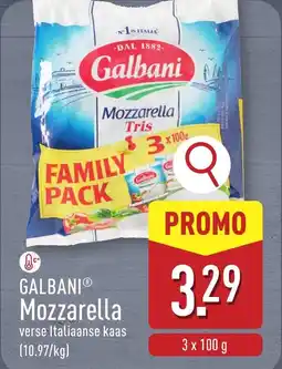 ALDI Galbani mozzarella aanbieding