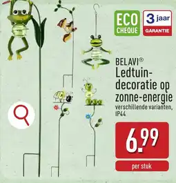 ALDI Belavi ledtuin decoratie op zonne-energie aanbieding