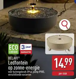 ALDI Belavi ledfontein op zonne-energie aanbieding