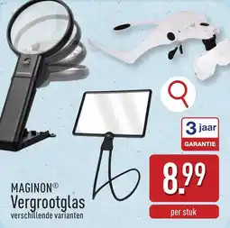 ALDI Maginon vergrootglas aanbieding