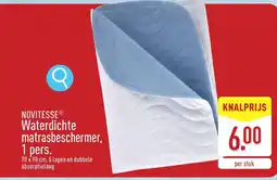 ALDI Novitesse waterdichte matrasbeschermer aanbieding