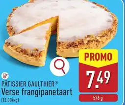 ALDI Pâtissier gaulthier verse frangipanetaart aanbieding