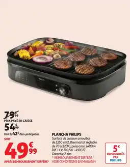 Auchan Plancha Philips aanbieding