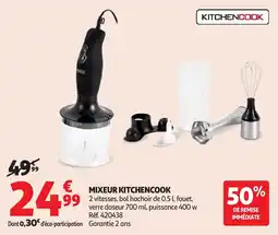 Auchan Mixeur Kitchencook aanbieding