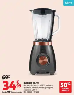 Auchan Blender QiLive aanbieding