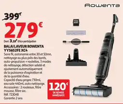 Auchan Balai Laveur Rowenta YY5652FE XC4 aanbieding