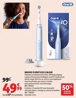 Auchan Brosse Ă Dents I03 s Bleue aanbieding