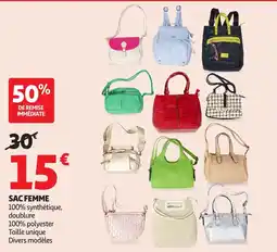 Auchan Sac Femme aanbieding