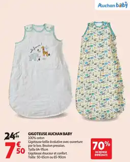 Auchan Gigoteuse Auchan Baby aanbieding