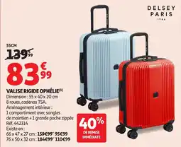Auchan Valise Rigide Ophélie aanbieding
