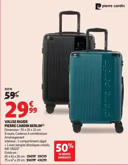 Auchan Valise rigide pierre cardin berlin aanbieding