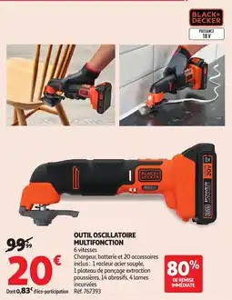 Auchan Outil oscillatoire multifonction aanbieding