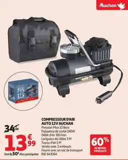 Auchan Compresseur D'Air Auto Auchan aanbieding