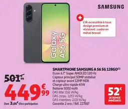Auchan Smartphone Samsung A 56 5G aanbieding