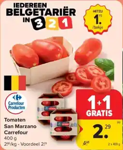 Carrefour Market Tomaten San Marzano Carrefour aanbieding