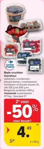 Carrefour Market Rode vruchten Carrefour aanbieding
