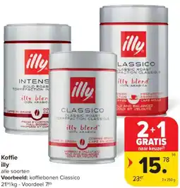 Carrefour Market Koffie illy aanbieding