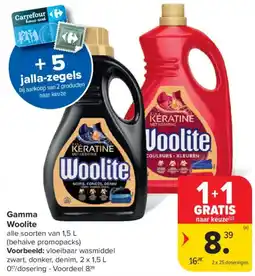Carrefour Market Gamma Woolite aanbieding