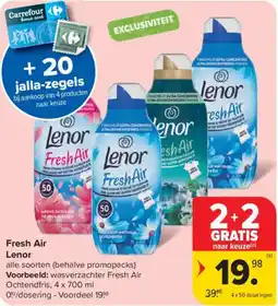 Carrefour Market Fresh Air Lenor aanbieding