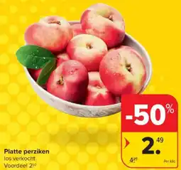 Carrefour Market Platte Perziken aanbieding