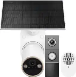 Coolblue TP-Link Tapo C460 Solar Kit + D235 Smart Battery & Wired Doorbell aanbieding