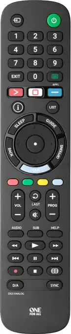 Coolblue One for All URC4912 Sony Télécommande aanbieding