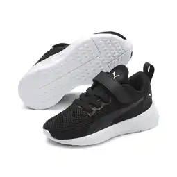 Decathlon Flyer Runner sportschoenen voor baby's PUMA Black White aanbieding