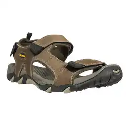 Decathlon Herensandaalwandelende sandalen (Donker zand) aanbieding