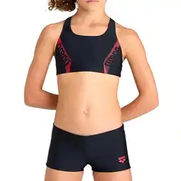 Decathlon 2-delig zwempak voor meisjes Arena Bikini Energy Back Graphic aanbieding
