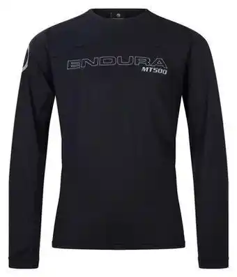 Decathlon Endura MT500 Burner Kindertrui Lange Mouw Zwart aanbieding