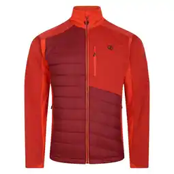 Decathlon Heren Mountaineer Hybride Jas (Toscaans/Syrah Rood) aanbieding