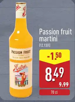 ALDI Passion fruit martini aanbieding