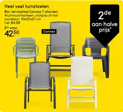 Leen Bakker Heel Veel Tuinstoelen aanbieding