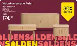 Leen Bakker Woonkamerserie Peter aanbieding