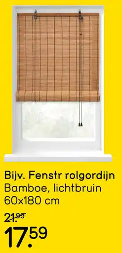 Leen Bakker Fenstr Rolgordijn aanbieding